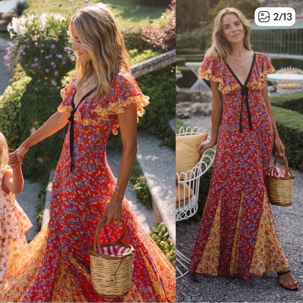 ISO | Doen Audette dress in Dayflower Meadow